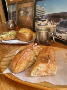 淡路島東浦にあるパン屋さんブランジェリーフルールのモーニング